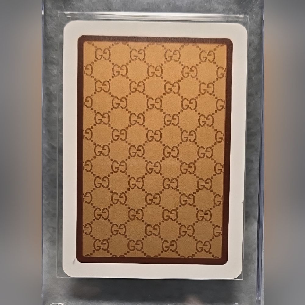 Gucci GG Card W Display Case & Stand. Ace ♠️ King ♠️ Q♠️ J♠️ 10 ♠️CHOOSE ONE - Picture 3 of 16